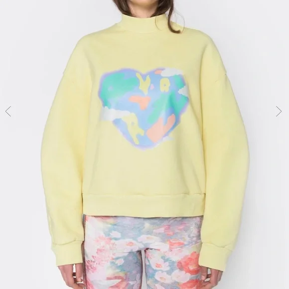 AVAVAV Huggable Sweatshirt – Sustainable Artisan Designer – Size S - Picture 1 of 8